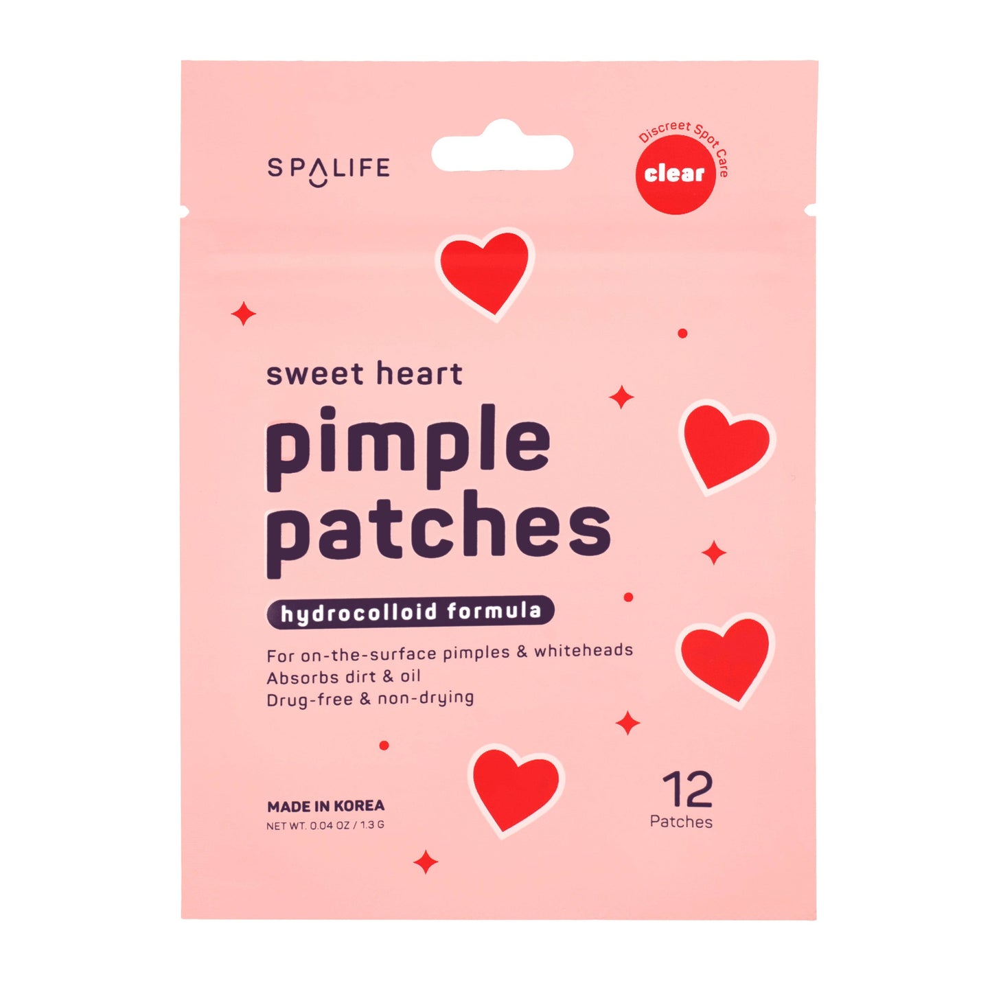 Sweet Heart Clear Pimple Patches