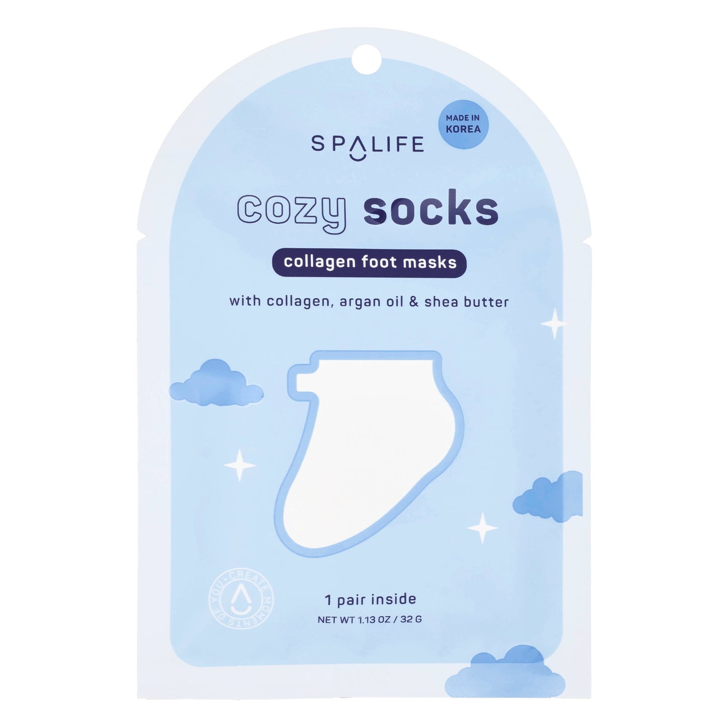 Collagen Spa Foot Mask 1 Pack