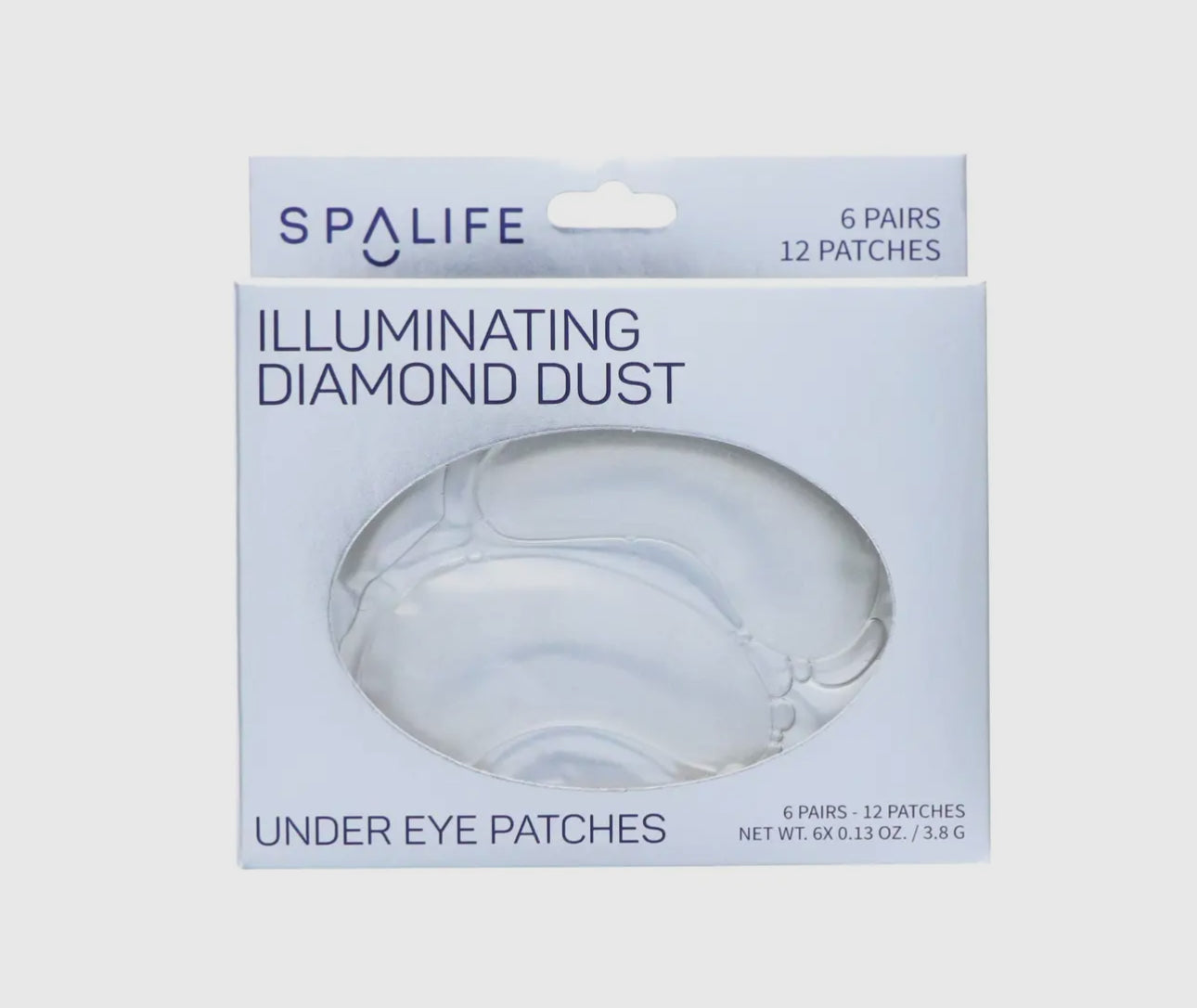 Illuminating Diamond Dust Under Eye Masks- 6 Pairs