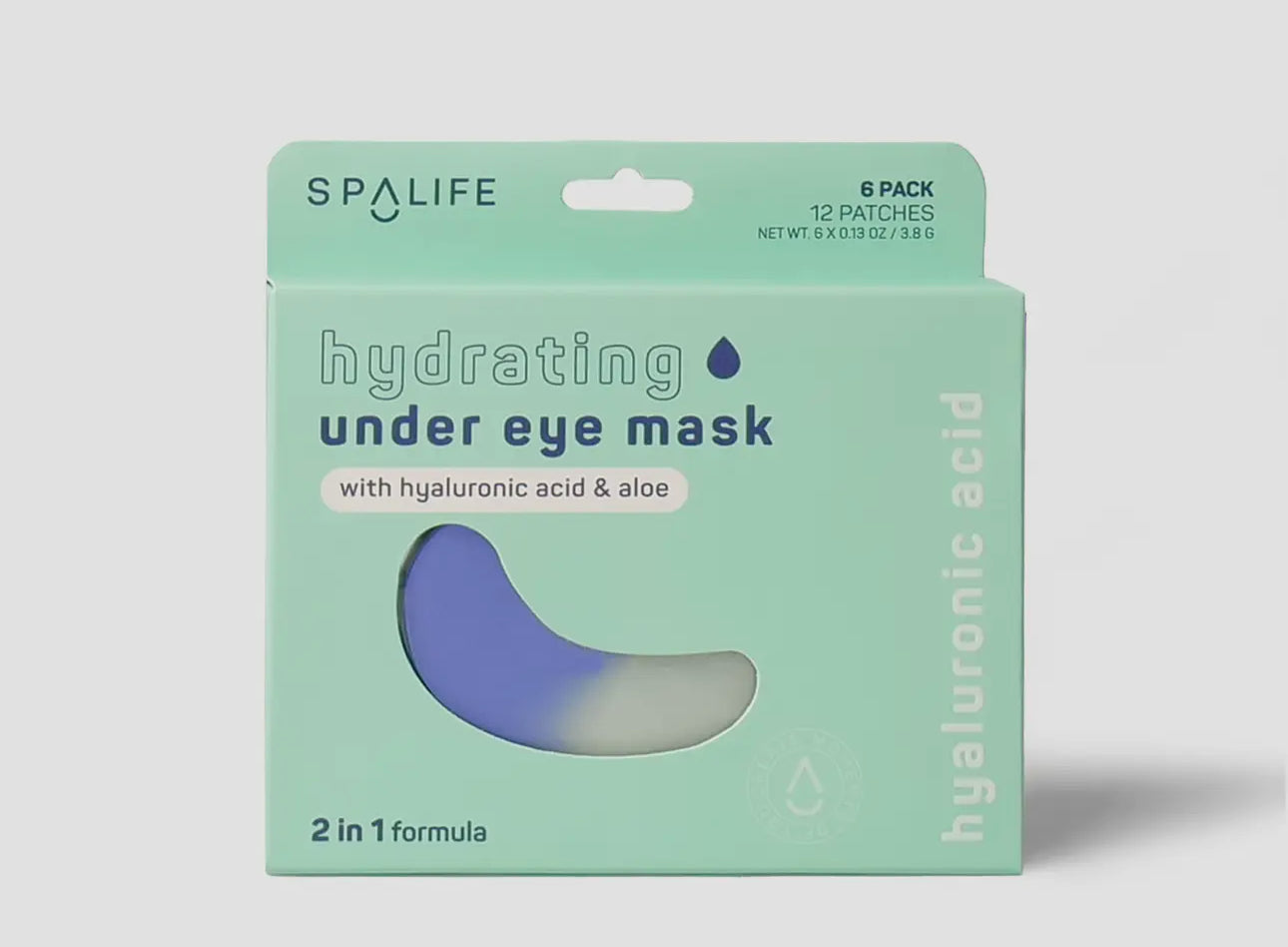 Hydrating Undereye Masks (2 in 1 Formula) - 6 Pairs