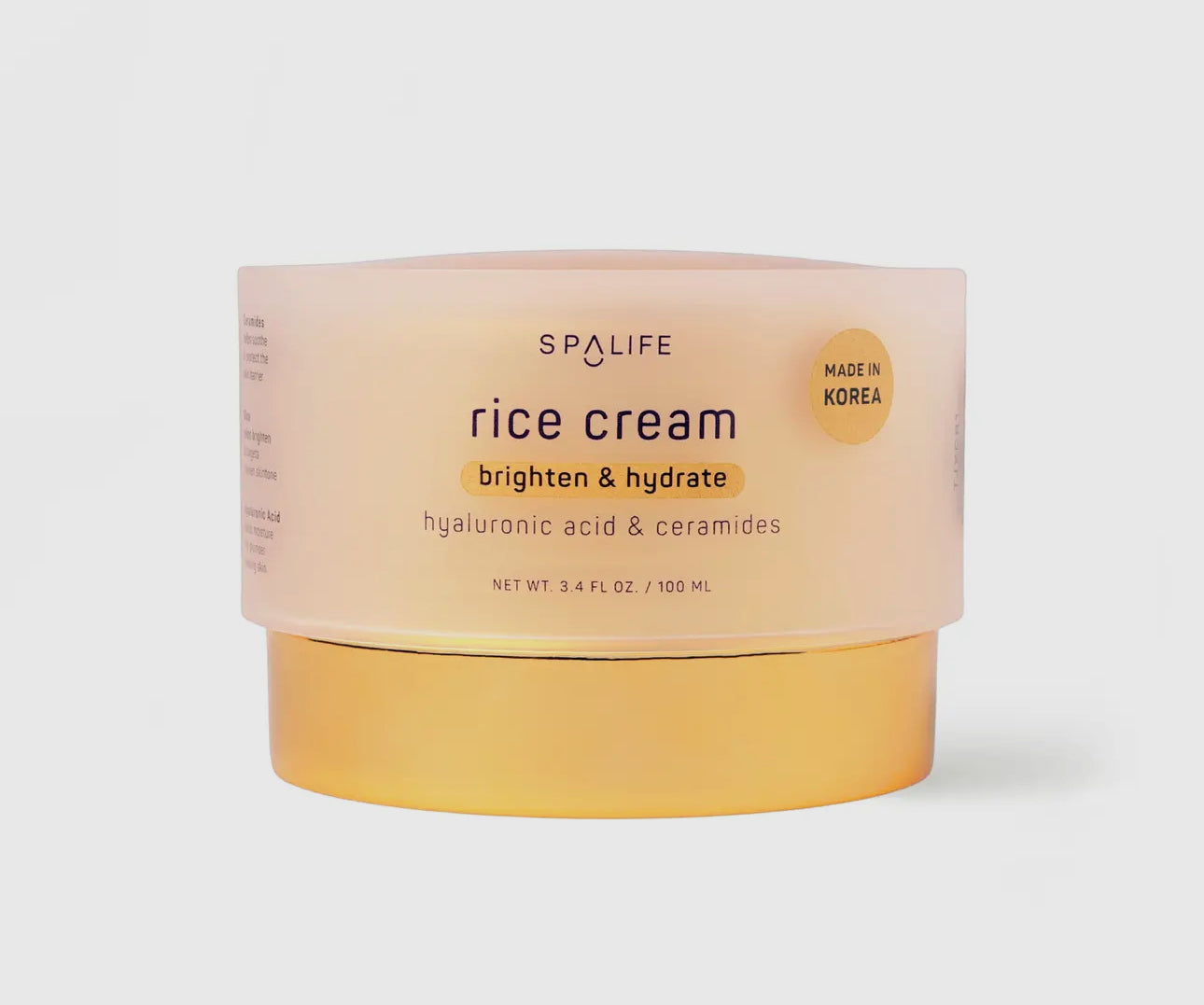 Hyaluronic Acid Korean Rice Cream