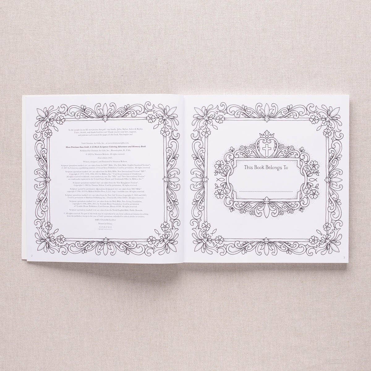 More Precious than Gold Coloring and Adventure Memory Book