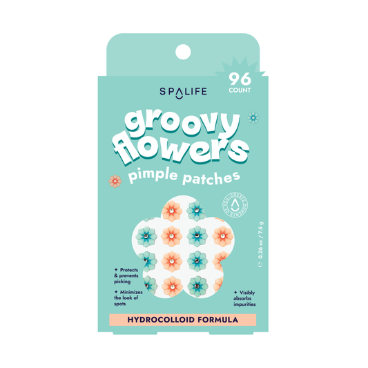 Groovy Flowers Hydrocolloid Pimple Patches