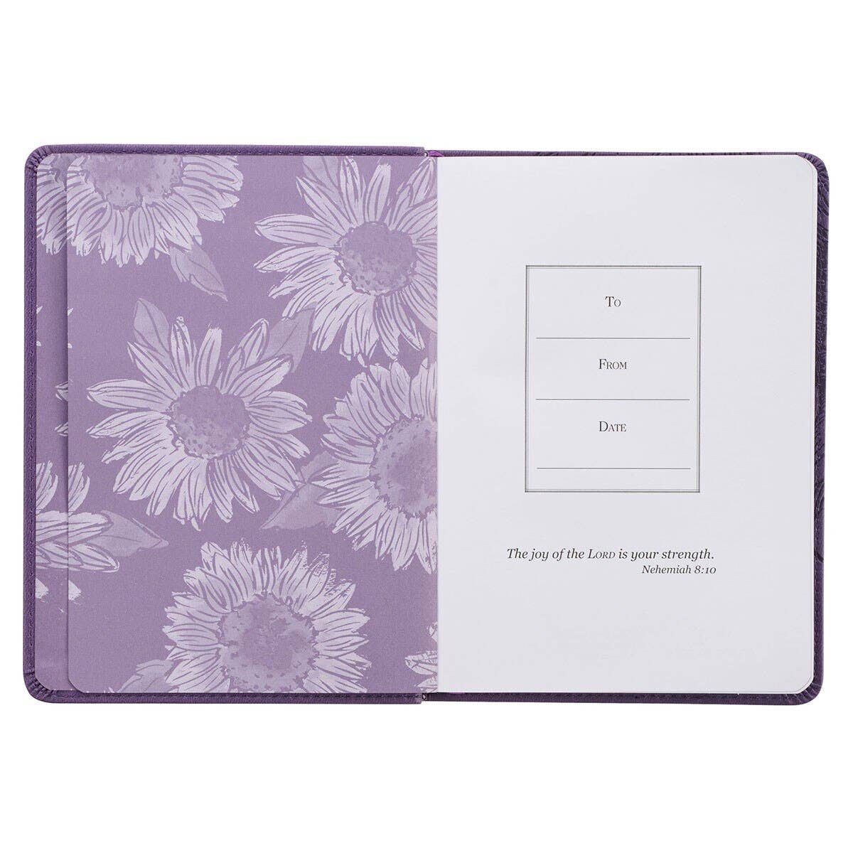 Journal Handy Purple Strength & Dignity Prov. 31:25