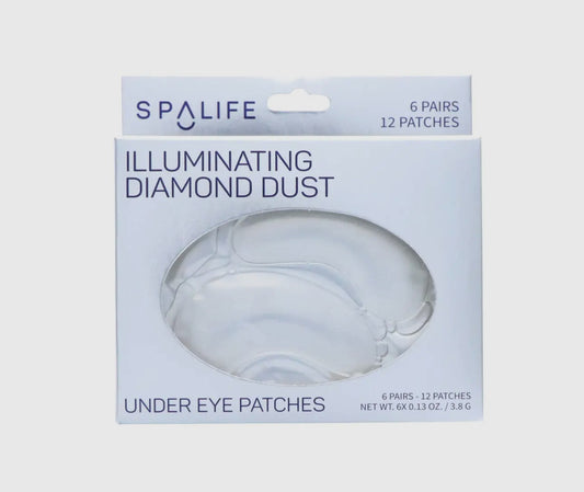 Illuminating Diamond Dust Under Eye Masks- 6 Pairs