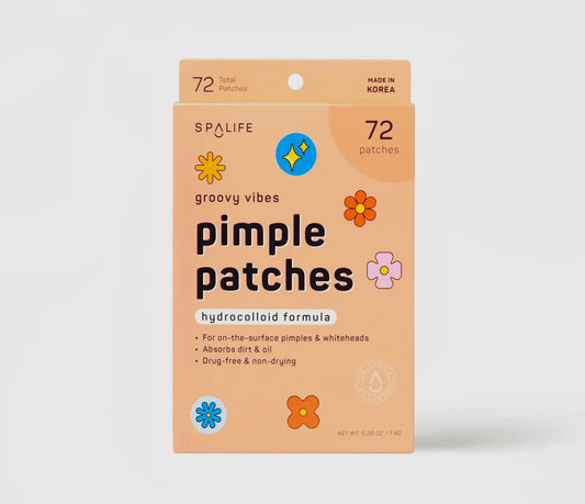 Groovy Vibes Hydrocolloid Pimple Patches