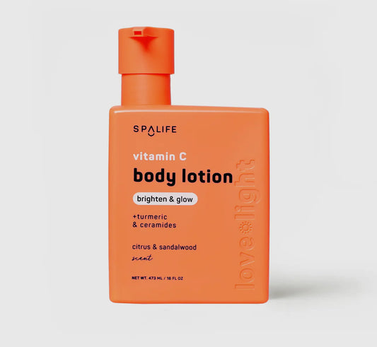 Love Light Vitamin C Body Lotion, Citrus & Sandalwood Scent