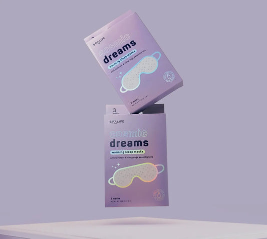 Cosmic Dreams Warming Sleep Masks, Spa Eye Masks - 3 Pk