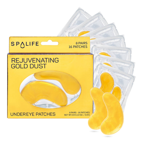 Rejuvenating Gold Dust Under Eye Masks - 8 Pairs