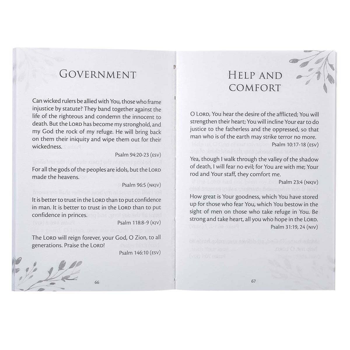 Gift Book Psalms for Joyful Living Softcover