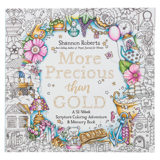 More Precious than Gold Coloring and Adventure Memory Book
